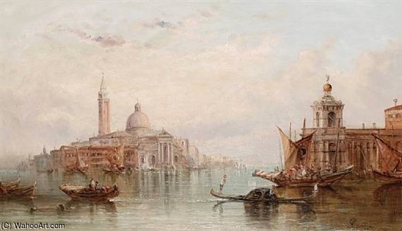 Venice Looking Towards The San Giorgio Maggiore — Alfred Pollentine