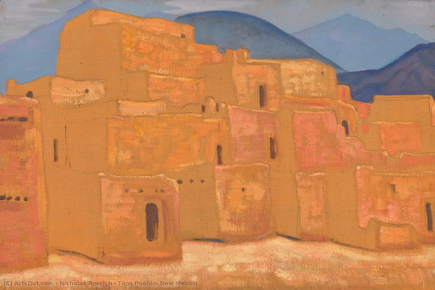 Taos Pueblo, New Mexico — ニコライ・ロエリヒ
