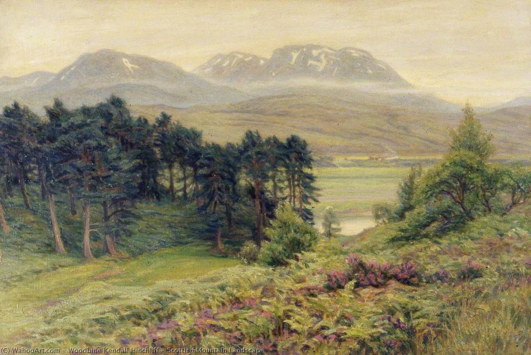 Scottish Mountain Landscape — Woodbine Kendall Hinchliff