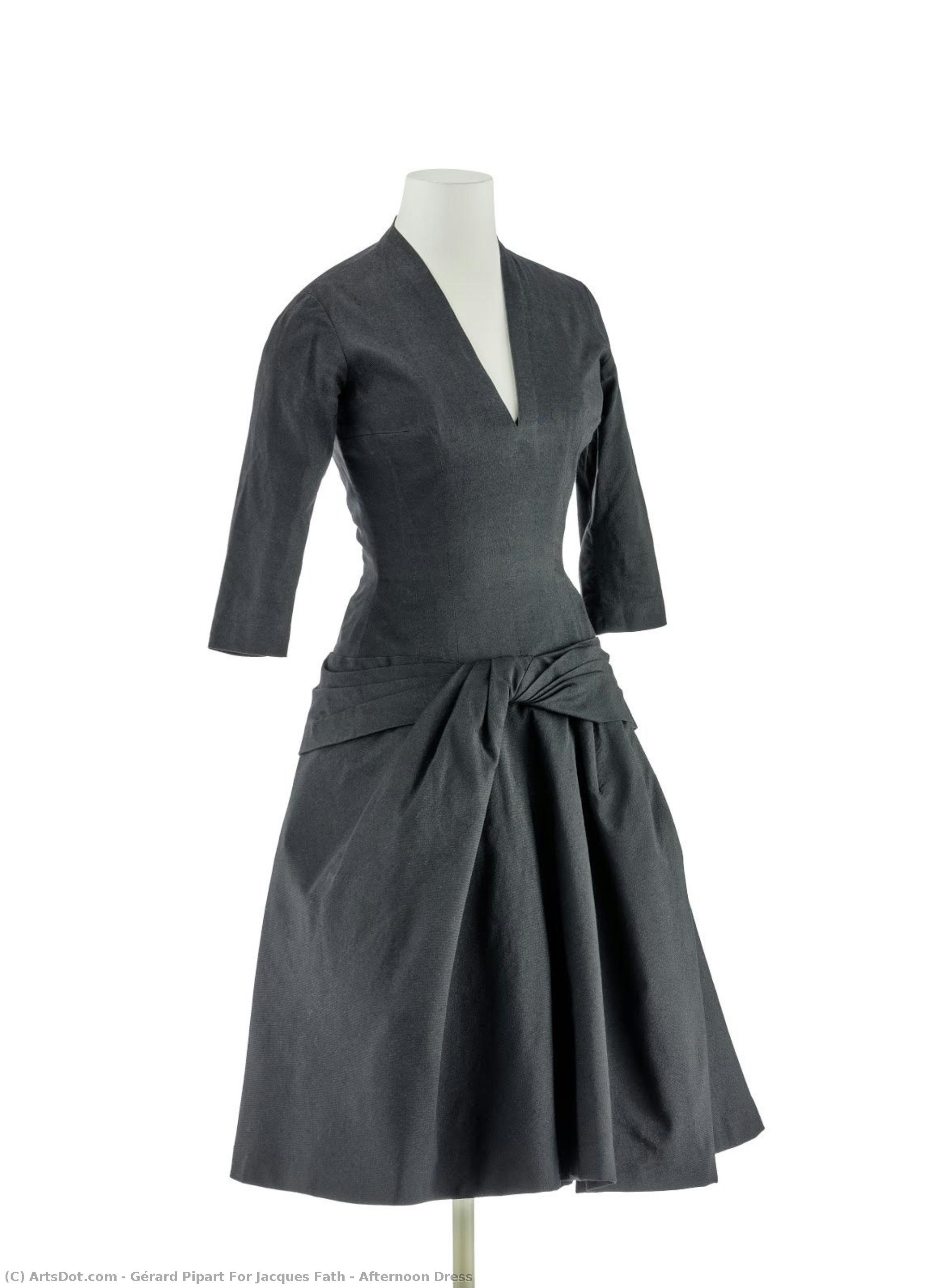 Afternoon Dress — Gérard Pipart For Jacques Fath