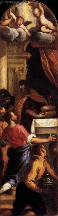 David And Achimelech — Jacopo Palma Il Giovane