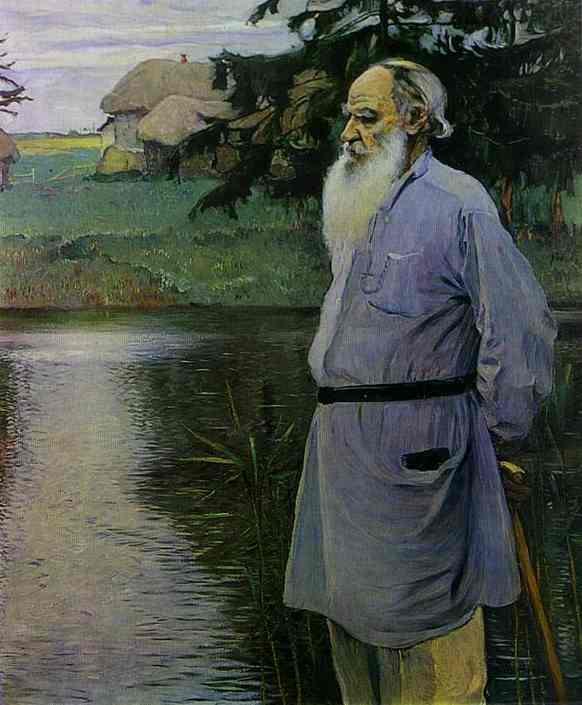 Portrait Of Count Leo Tolstoy — Mikhail Nesterov