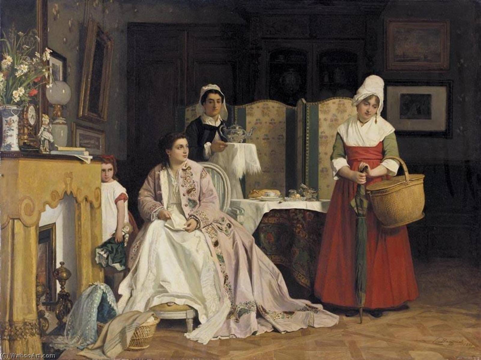 La Nouvelle Bonne — Charles Baugniet