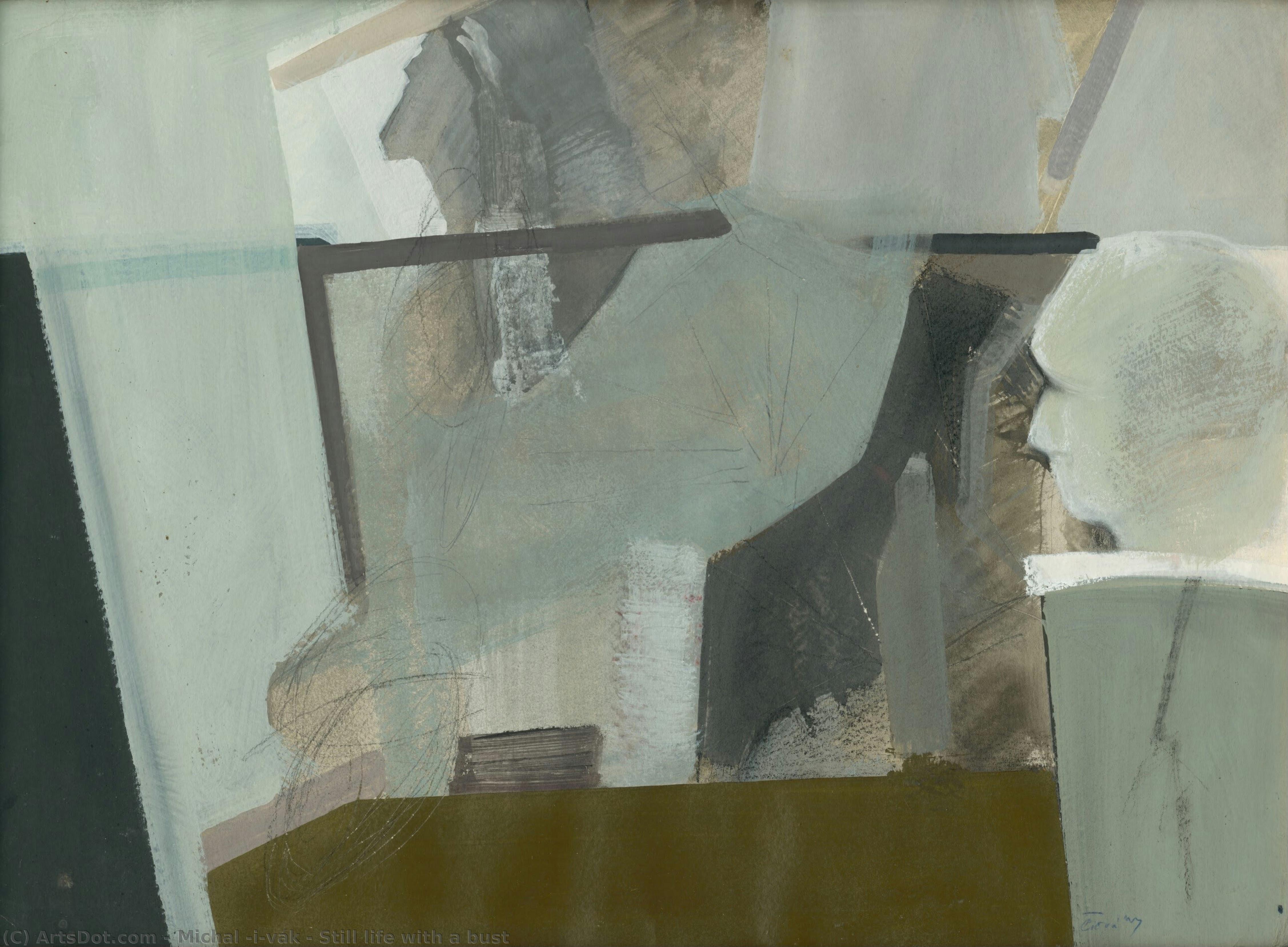Still Life With A Bust — Michal Čičvák