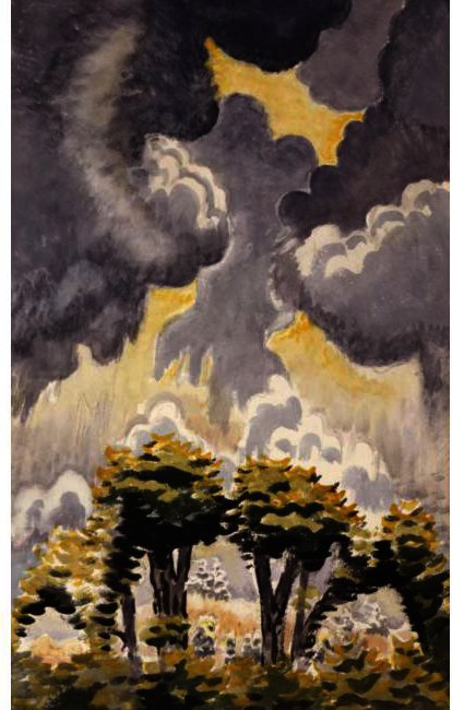 Thunderheads At Twilight — Чарльз Берхфилд
