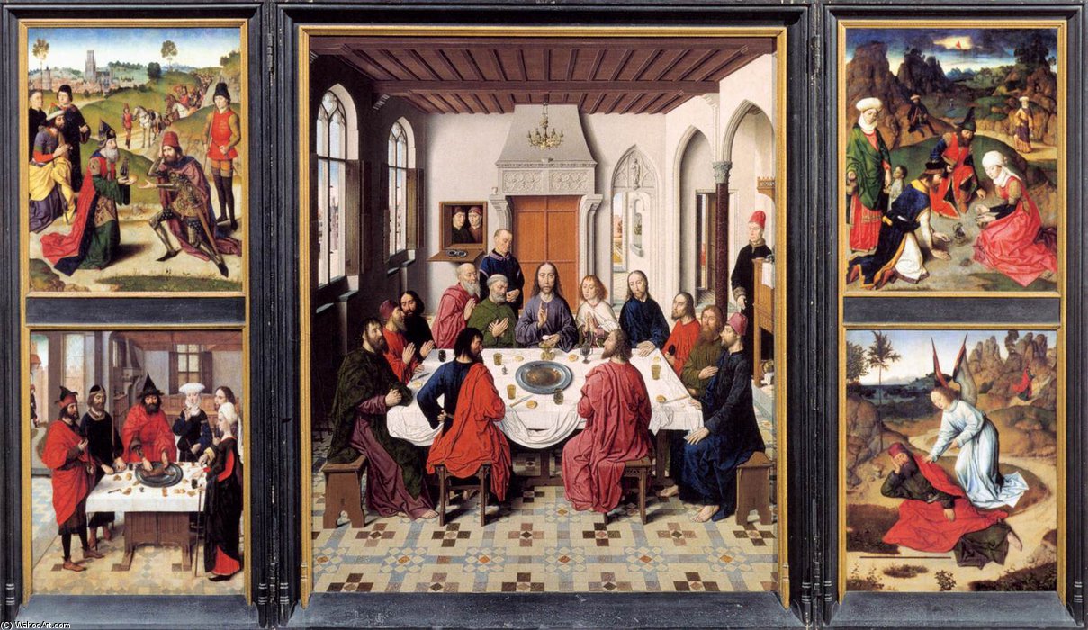 Altarpiece Of The Holy Sacrament_2 — Aelbrecht Bouts