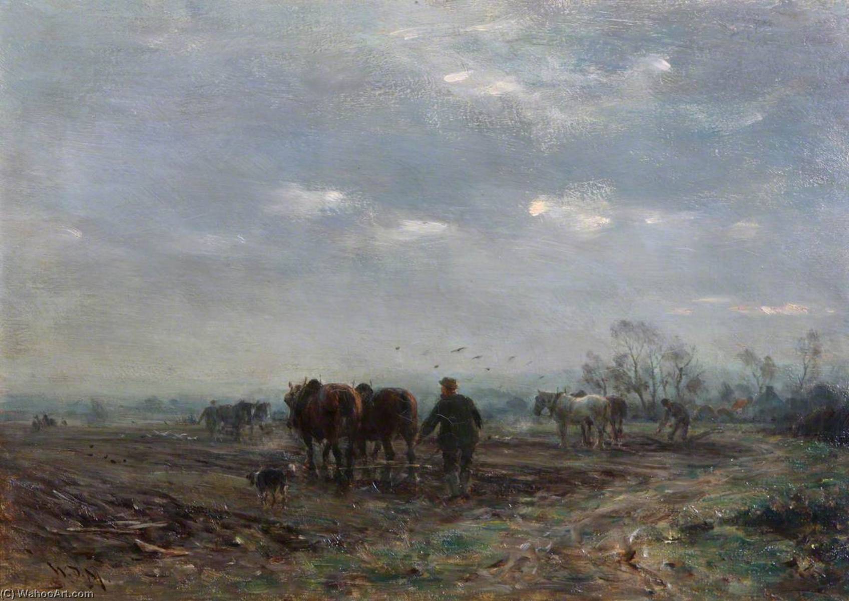 Winter Ploughing — William Darling Mckay