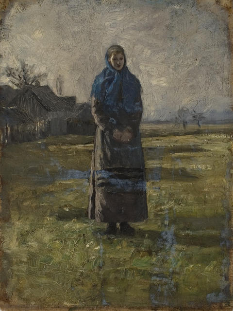 Portrait Of A Woman — Theodore Clement Steele