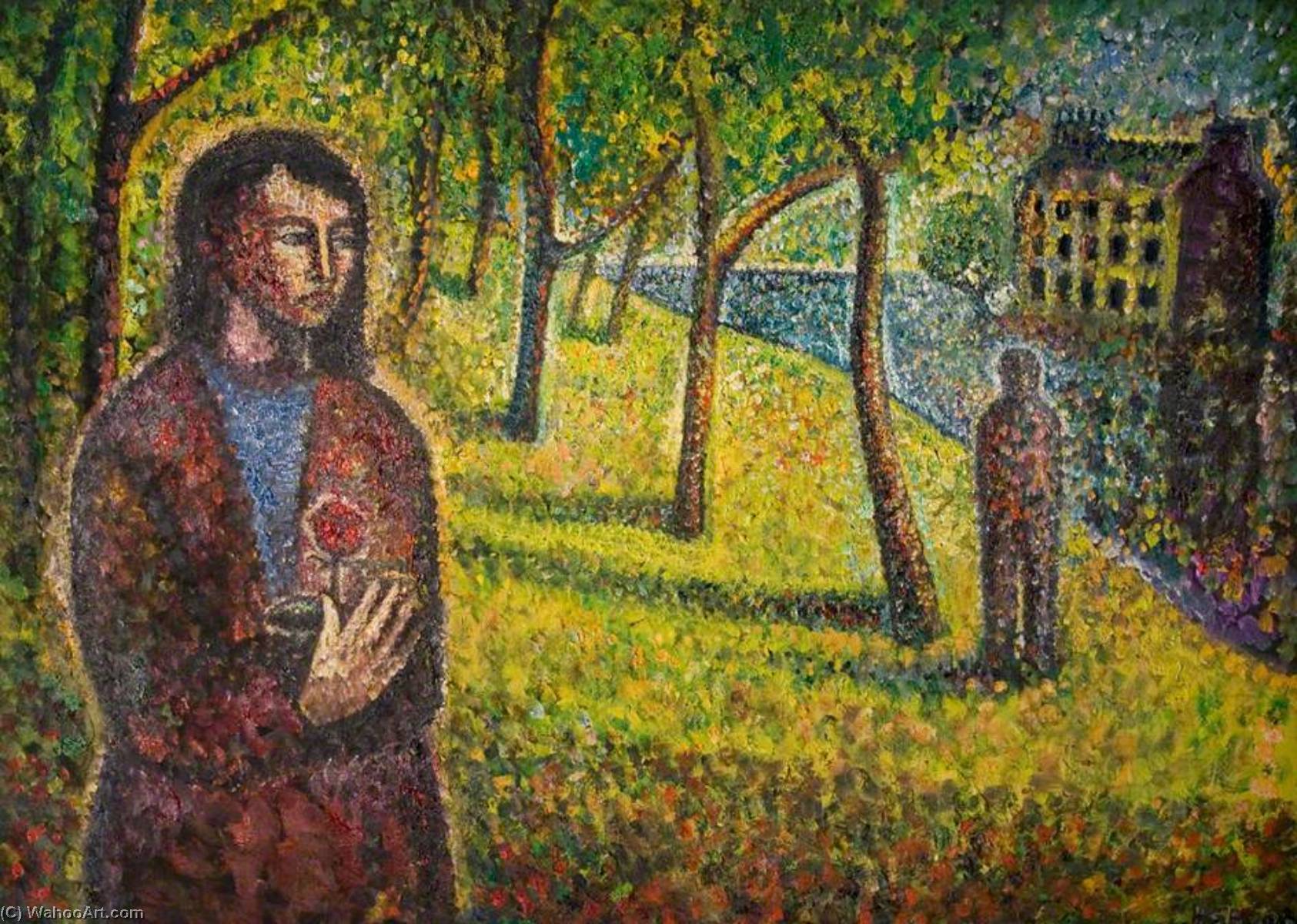 Figures In A Park — Hugh Gerard Byars