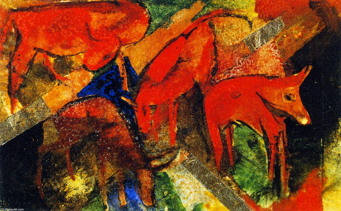 Red Cattle — フランツ・マルク