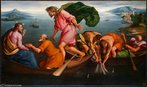 The Miraculous Draught Of Fishes — Jacopo Bassano (jacopo Da Ponte)