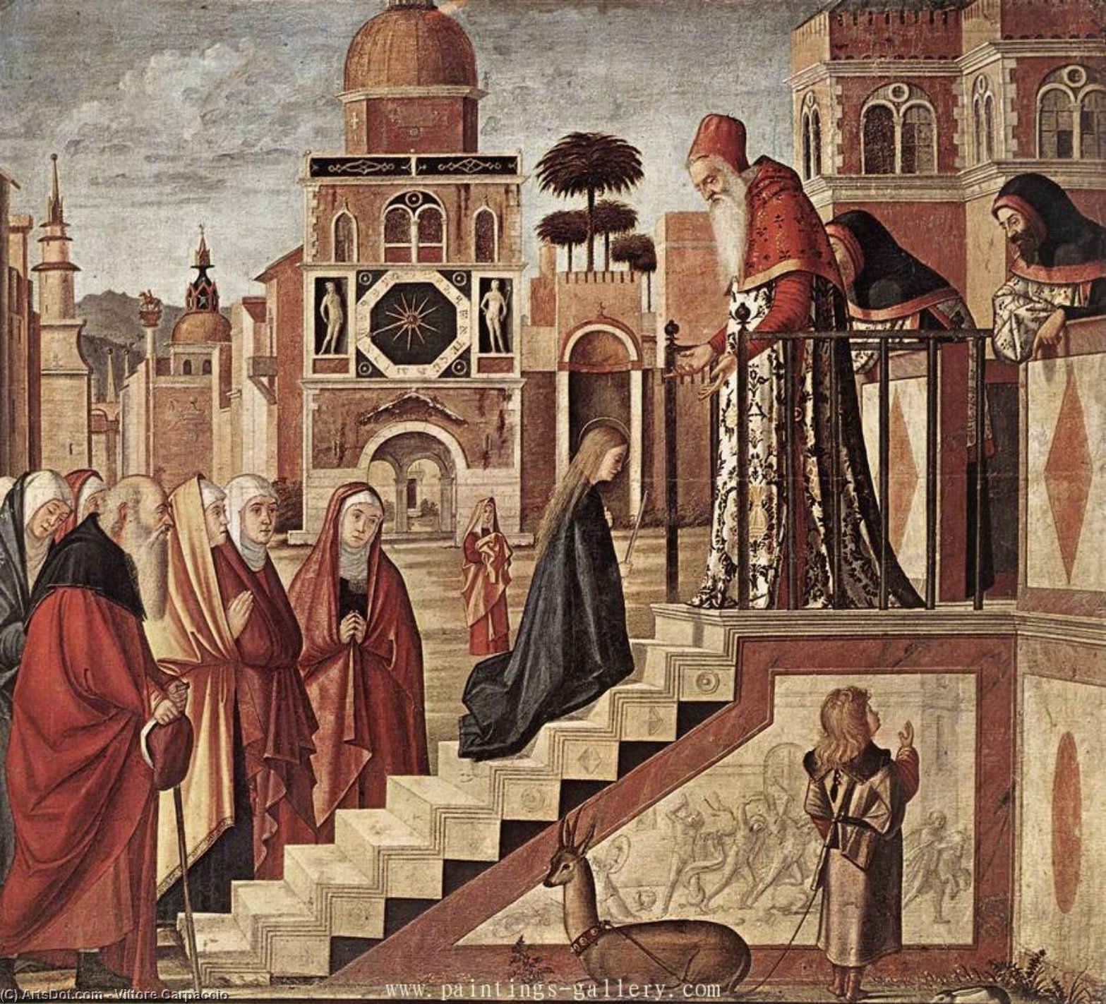 The Presentation Of The Virgin — Vittore Carpaccio