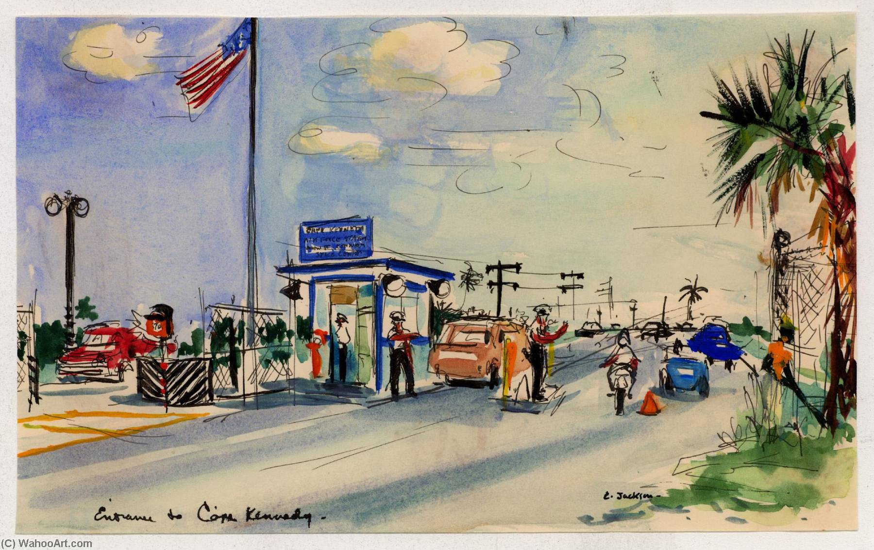Entrance To Cape Kennedy — Chrystal Jackson