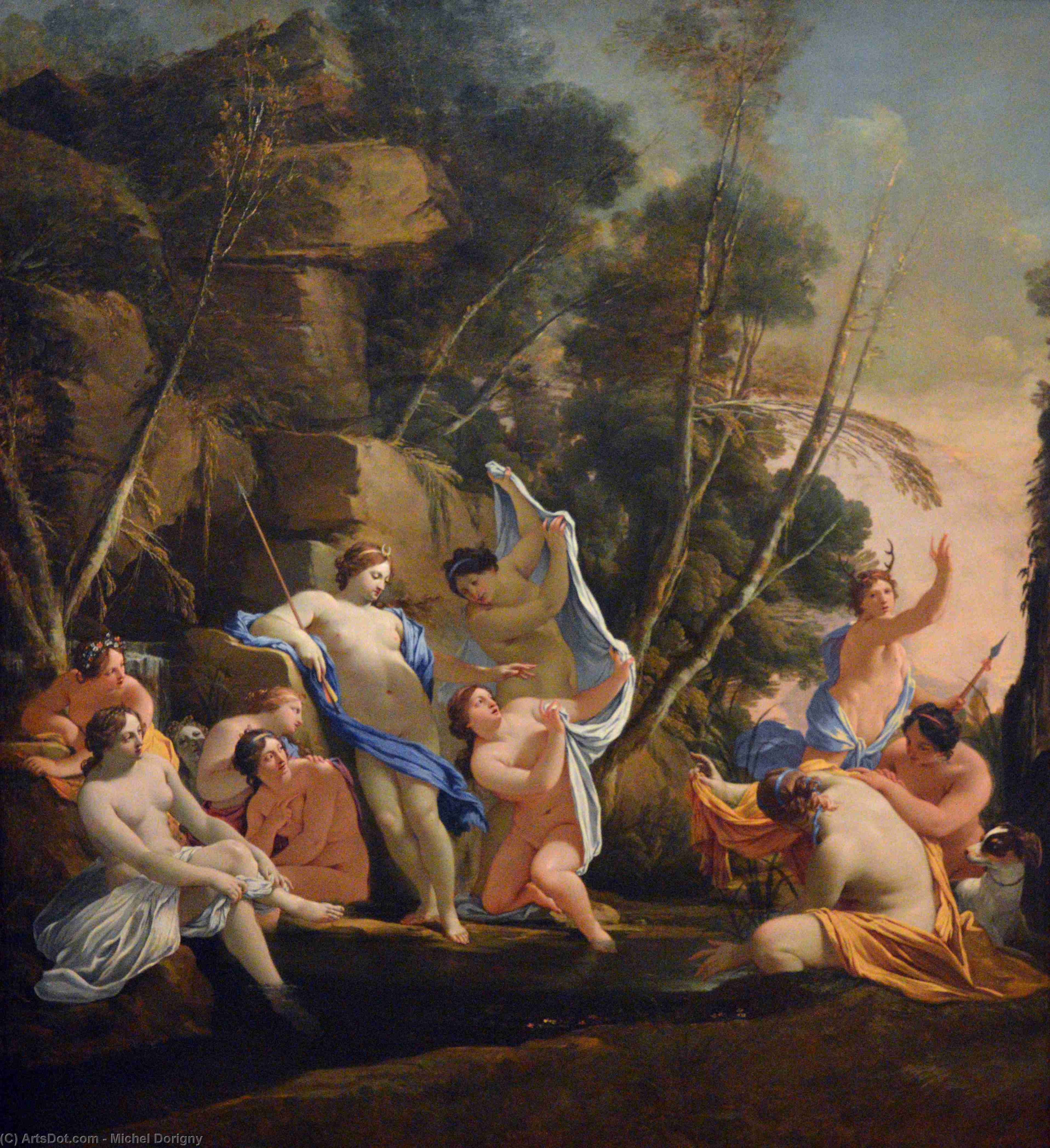 Diana And Actaeon — Michel Dorigny