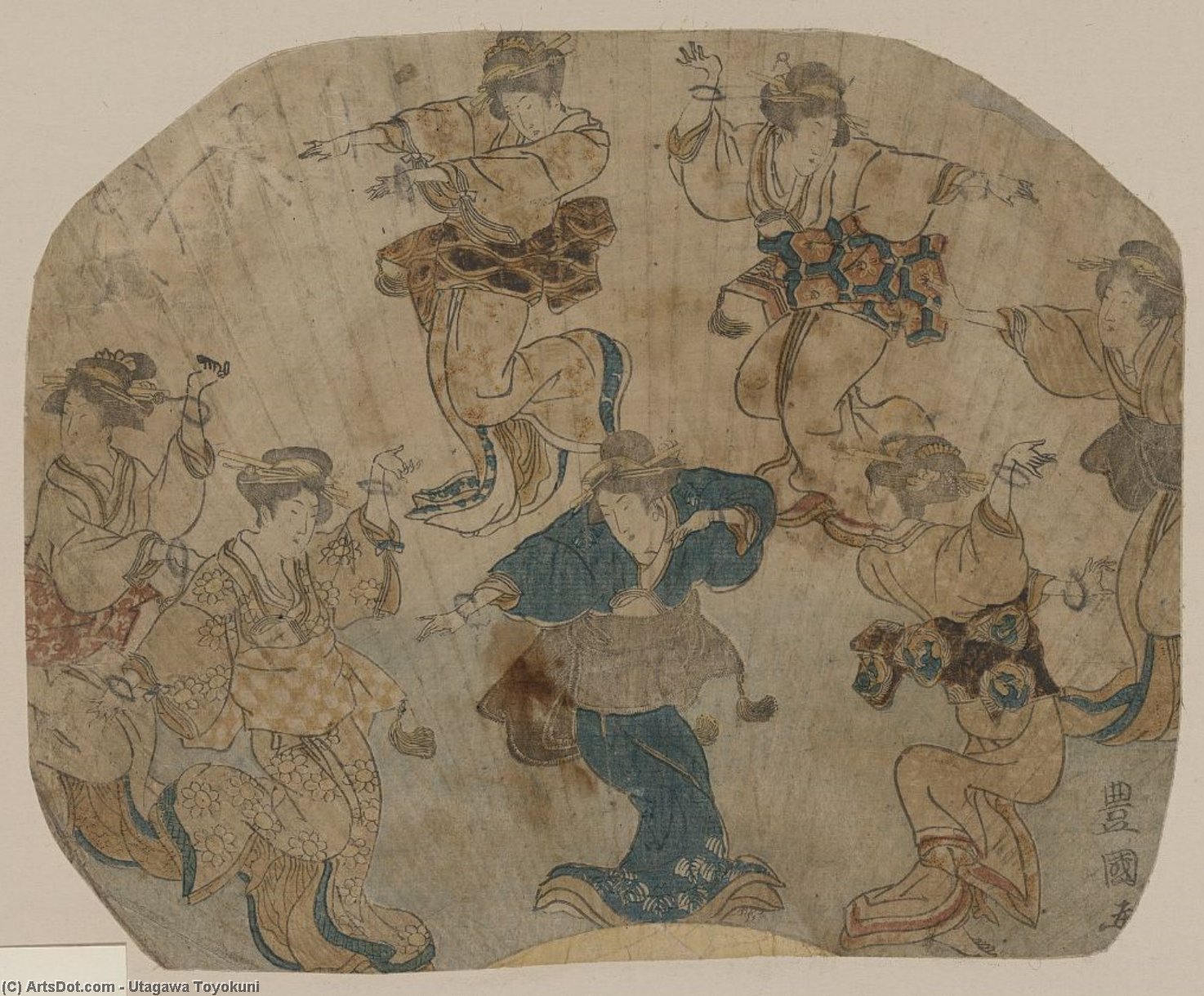 Dance — Utagawa Toyokuni