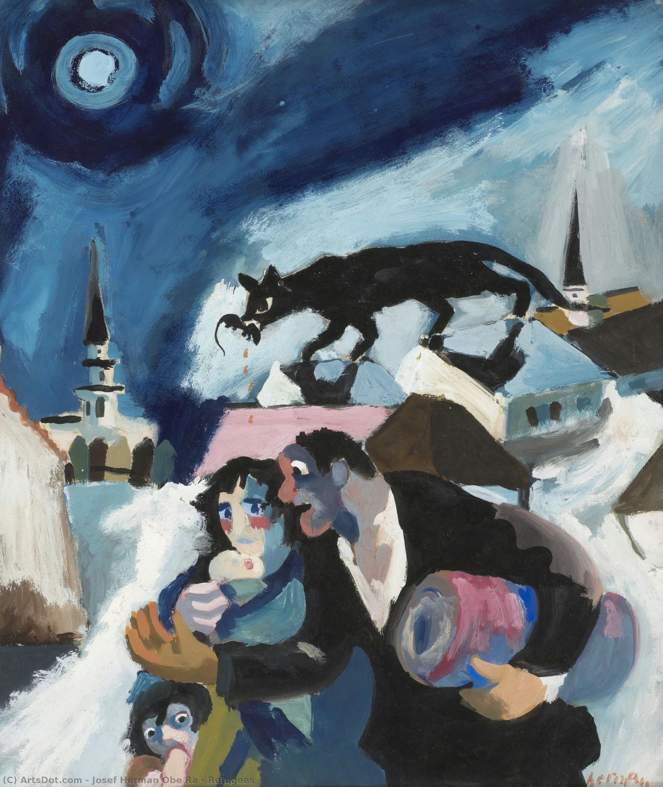 Refugees — Josef Herman