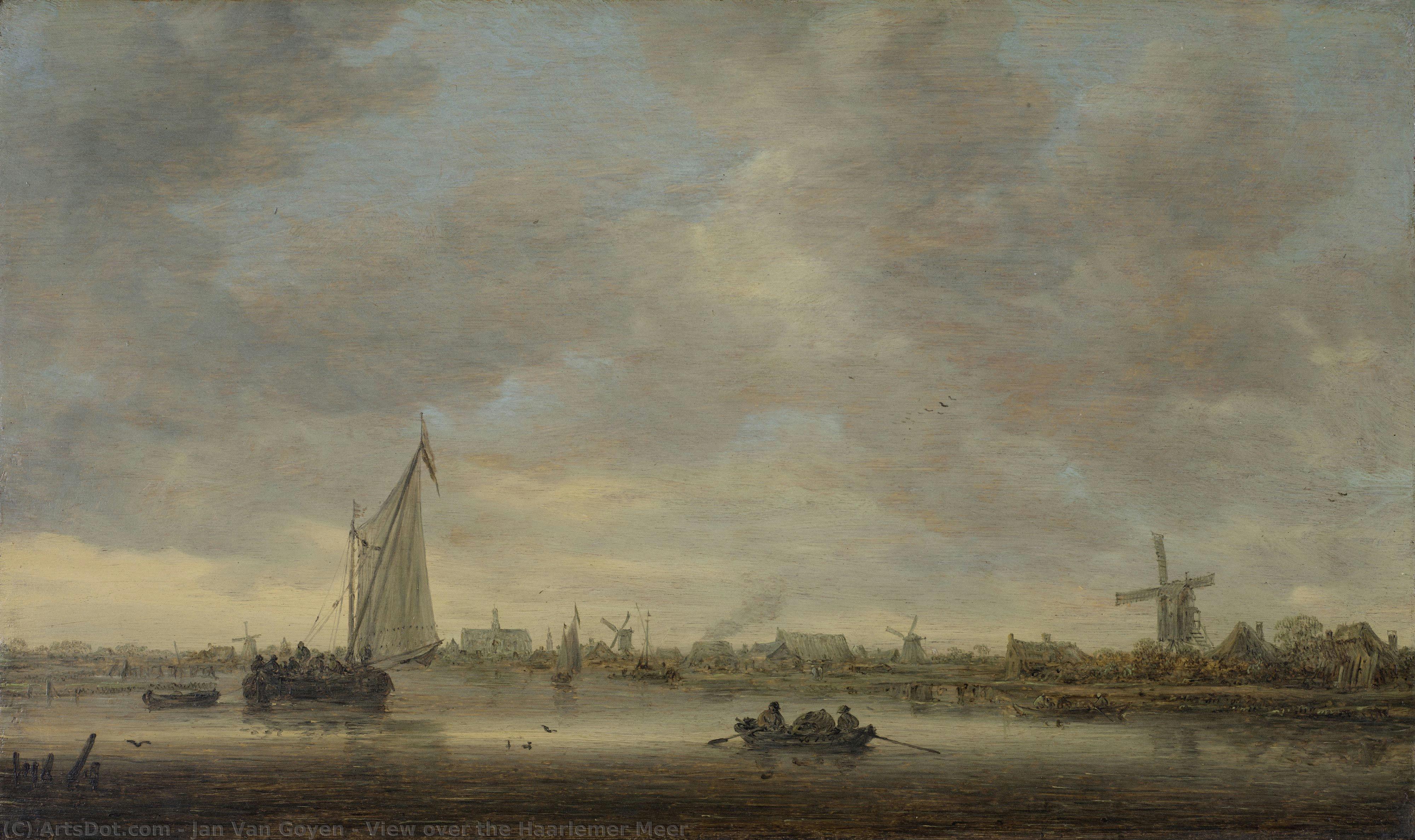 Blick Über Den Haarlemer Meer — Jan Van Goyen