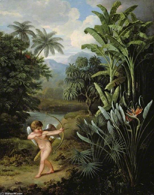 Cupid Inspiring The Plants With Love — George Philip Reinagle