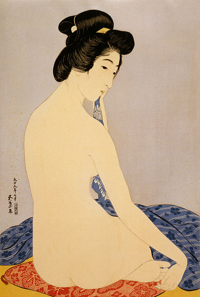Woman After Bath — Goyō Hashiguchi