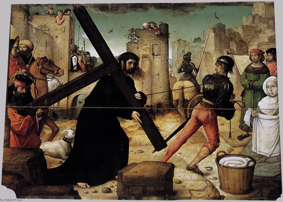 Carrying The Cross — Juan De Flandes