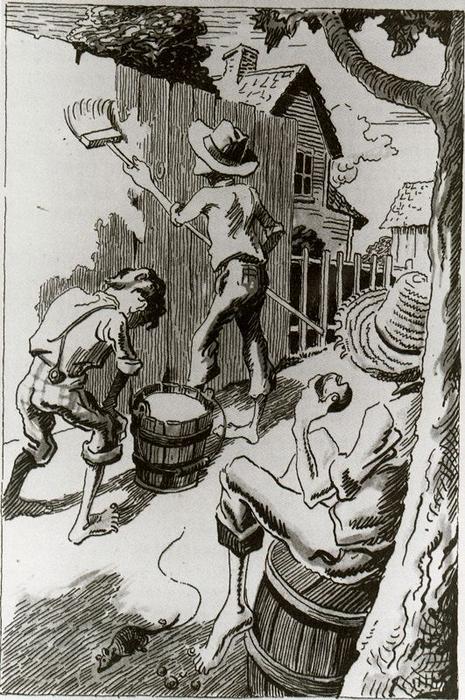 The Adventures Of Tom Sawyer — Thomas Hart Benton