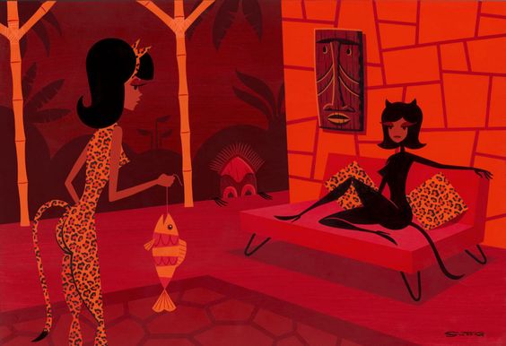 Fresh Fish — Josh Agle (shag)
