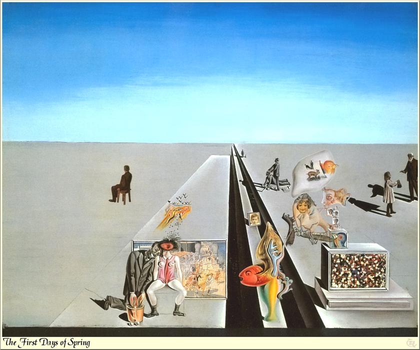 Los Primeros Días De Primavera — Salvador Dalí
