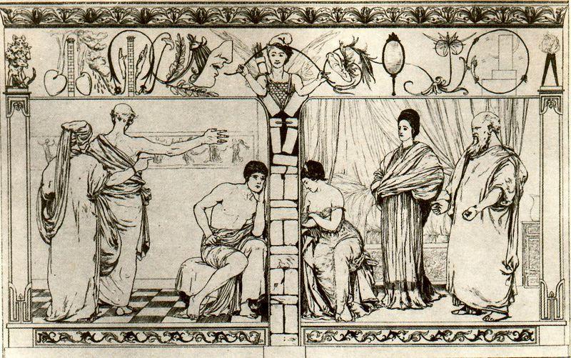 Phriam And Thisbe I — Max Klinger