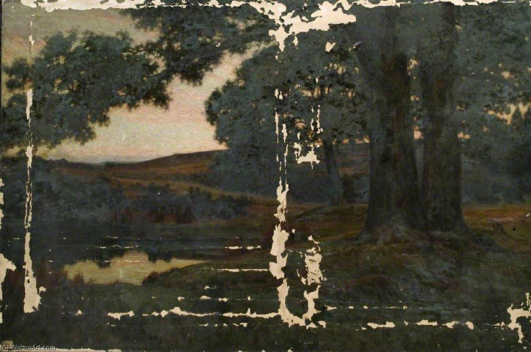 Near Haslemere, Sunset — Byron Cooper