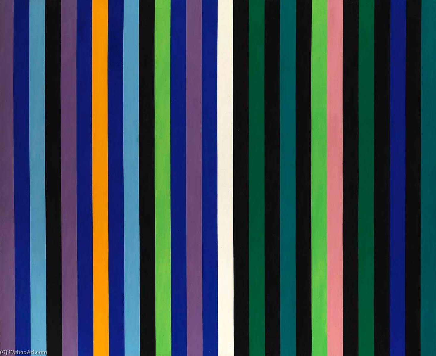 Two Part Blue — Gene Davis