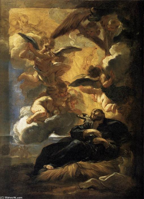 The Vision Of St Francis Xavier — Detto Baciccio Giovanni Battista Gaulli