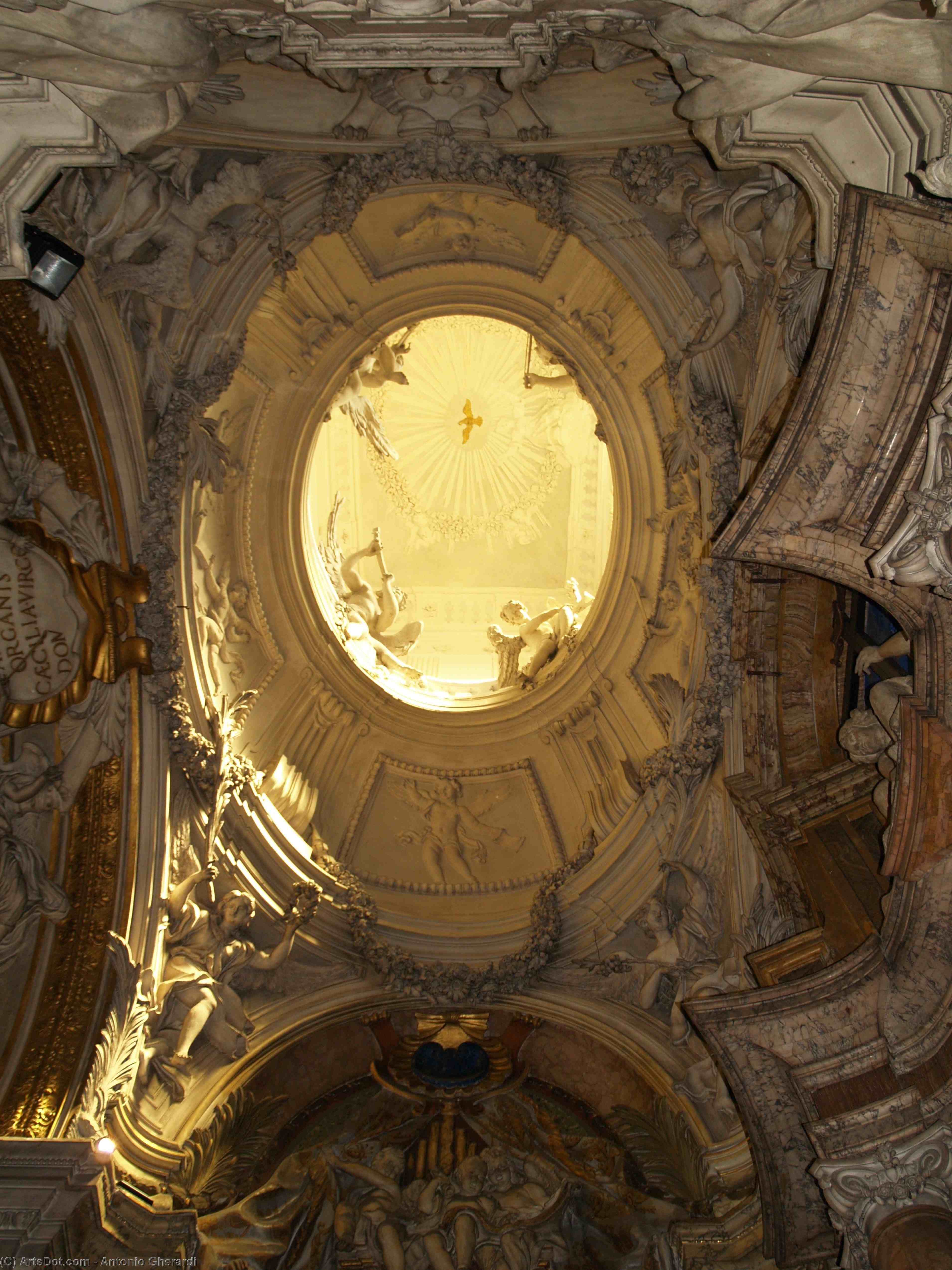 Rome. San Carlo Ai Catinari — Antonio Gherardi
