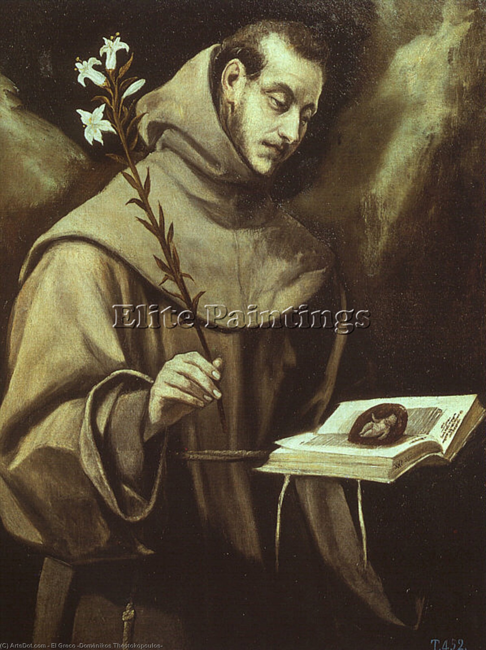 St. Antony Of Padua — El Greco