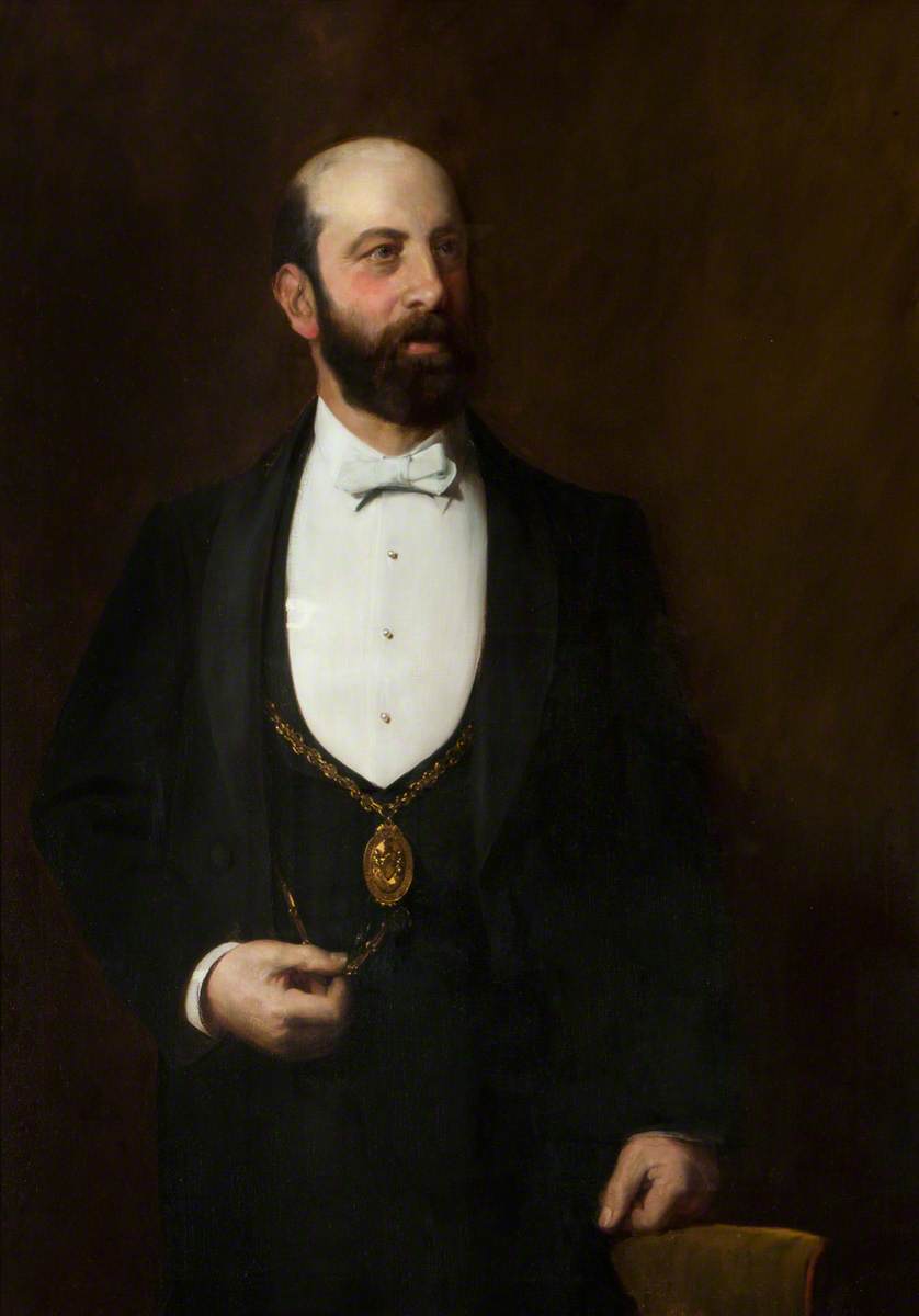 Sir Otto Jaffe (1846–1929), Lld, Jp, Lord Mayor (1899 1904) — John Haynes Williams
