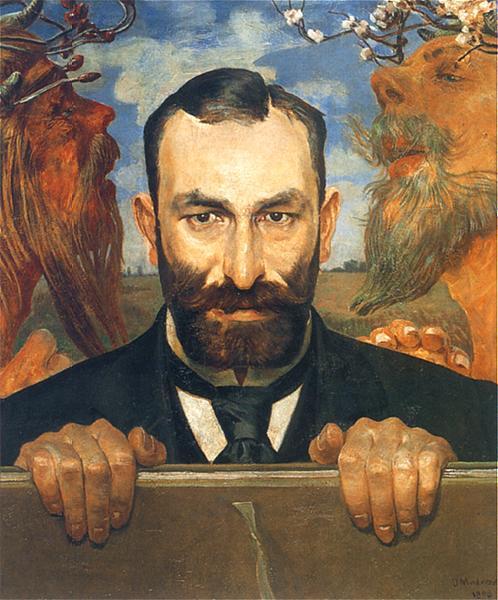 Portrait Of Feliksa Jasienskiego 2 — Jacek Malczewski
