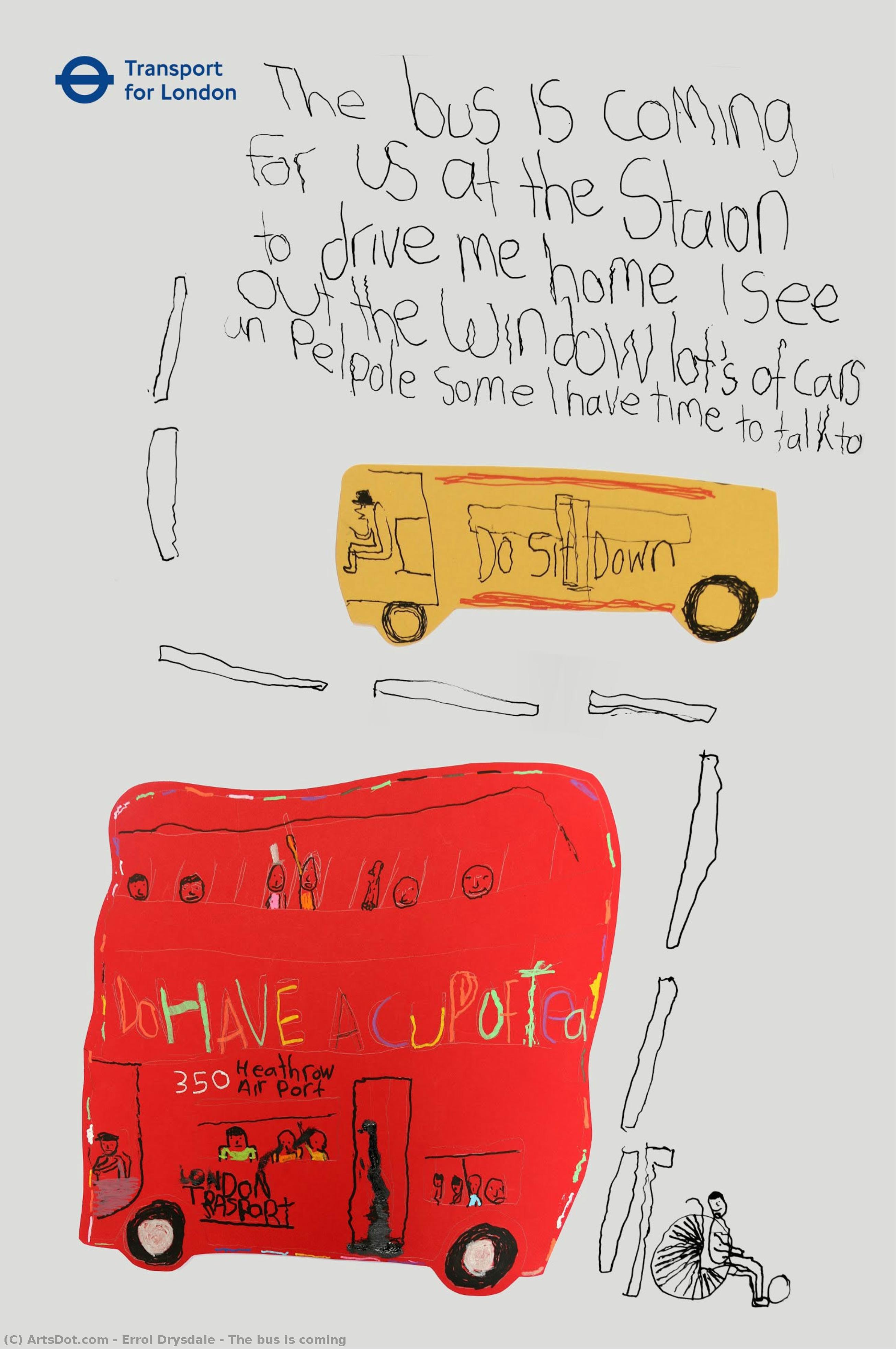 The Bus Is Coming — Errol Drysdale