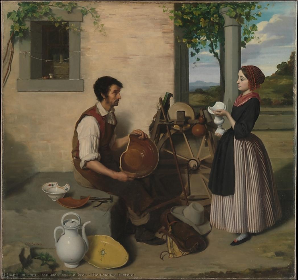 The Faïence Restorer — Paul Narcisse Salières