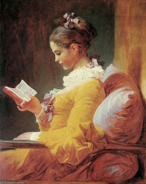 Joven Leyendo — Jean-honoré Fragonard