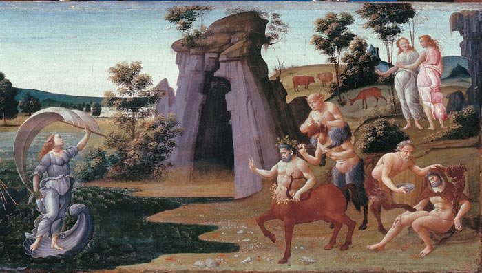 The Procession Of Thetis — Alunno Di Domenico (bartolomeo Di Giovanni)