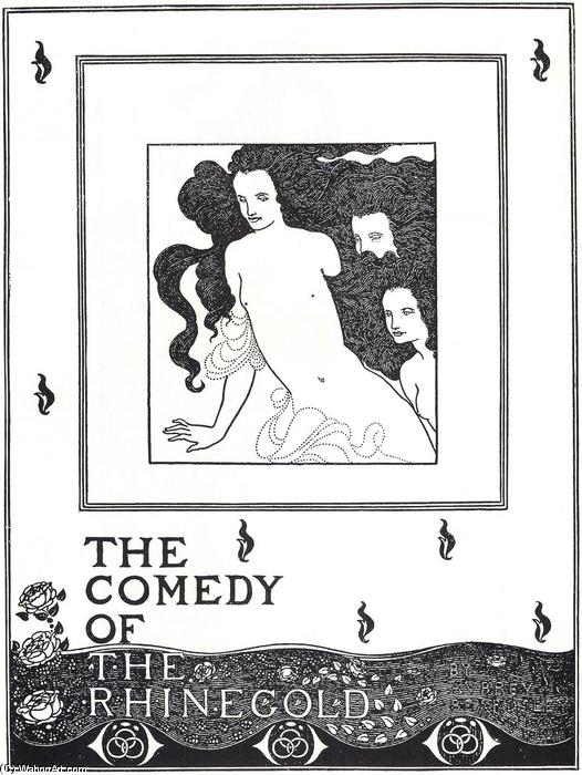 The Comedy Of The Rhinegold, Frontispiece — Aubrey Vincent Beardsley