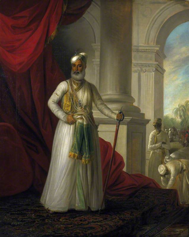 Mohamed Ali Khan Walejah (1717–1795), Nawab Of The Carnatic — George Willison