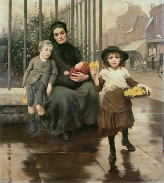 The Pinch Of Poverty — Thomas Benjamin Kennington