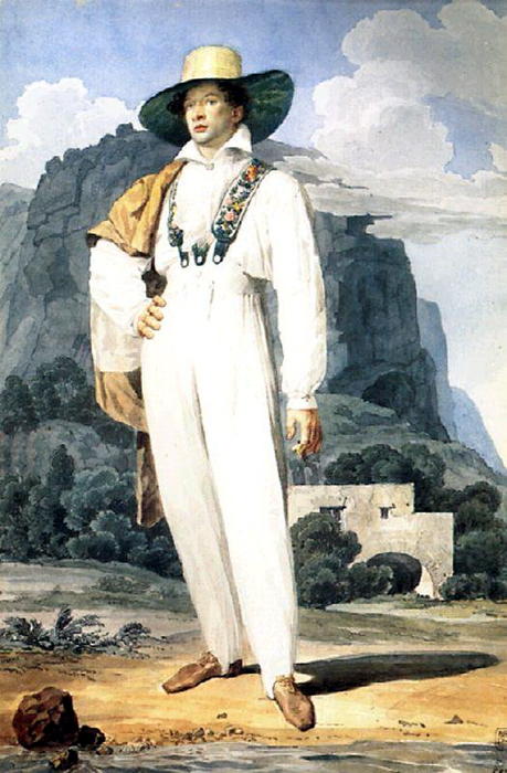Portrait Of V. A. Perovsky — Karl Pavlovich Bryullov