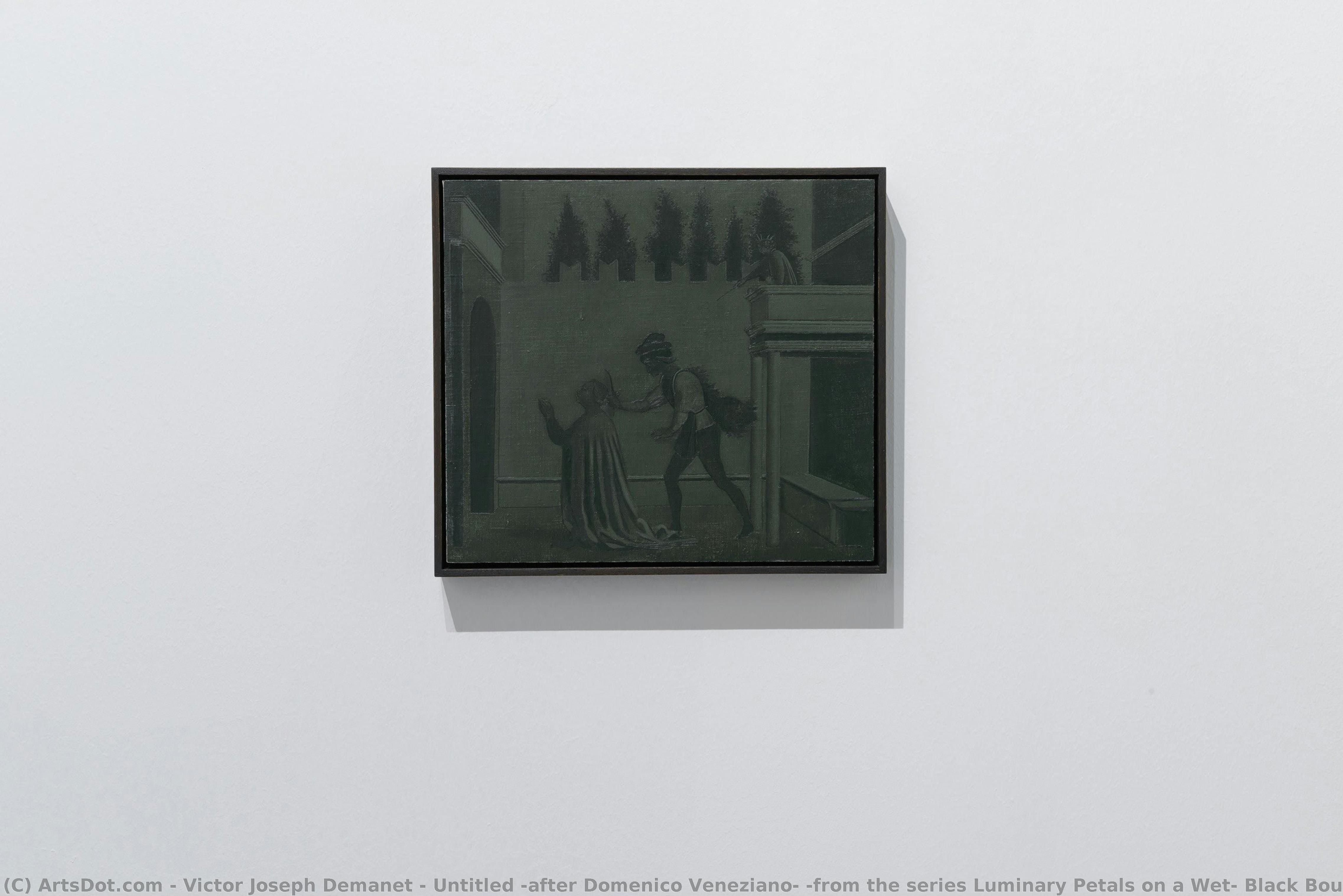 Untitled (after Domenico Veneziano) (from The Series Luminary Petals On A Wet, Black Bough) — Victor Joseph Demanet