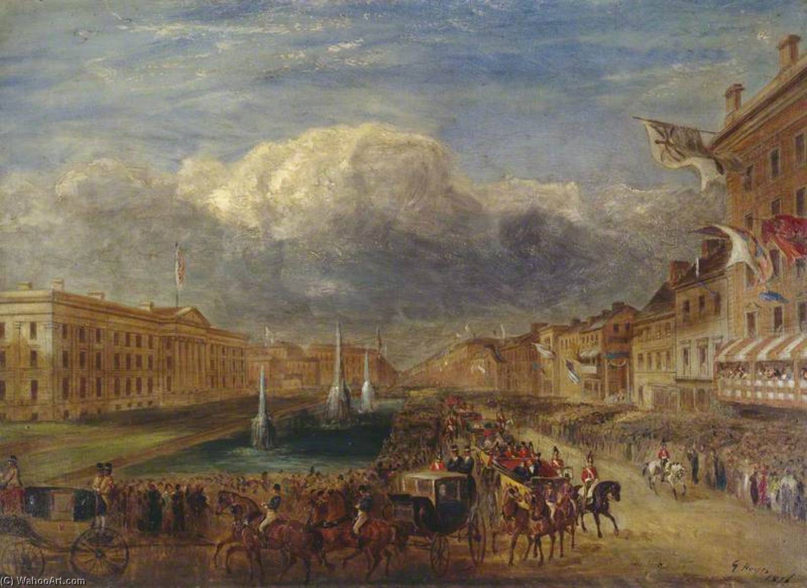 The Visit Of Queen Victoria And Prince Albert To Manchester In 1851 — George Hayes