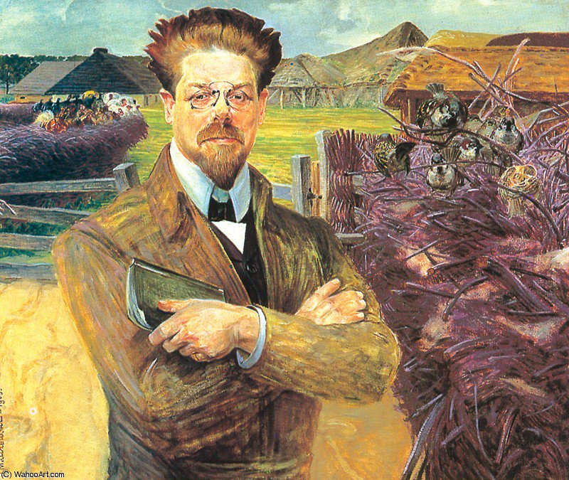 Portrait Of Wladyslaw Reymont — Jacek Malczewski