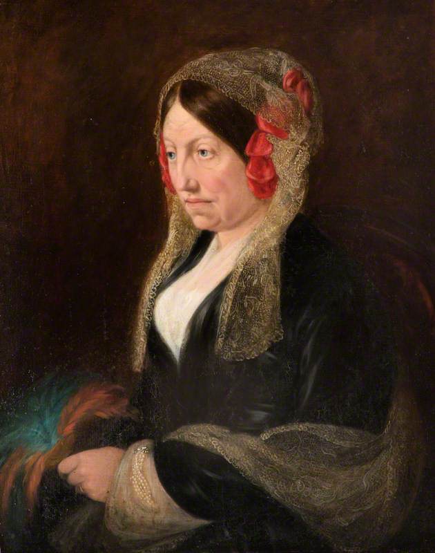 Dorothy Clutton (1791–1862), Mrs John Henry Whitmore Jones — Edward Villiers Rippingille