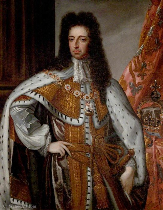 King William Iii — Willem Wissing