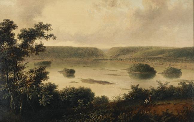 View On The Susquehanna Near Harrisburg — Thomas Doughty
