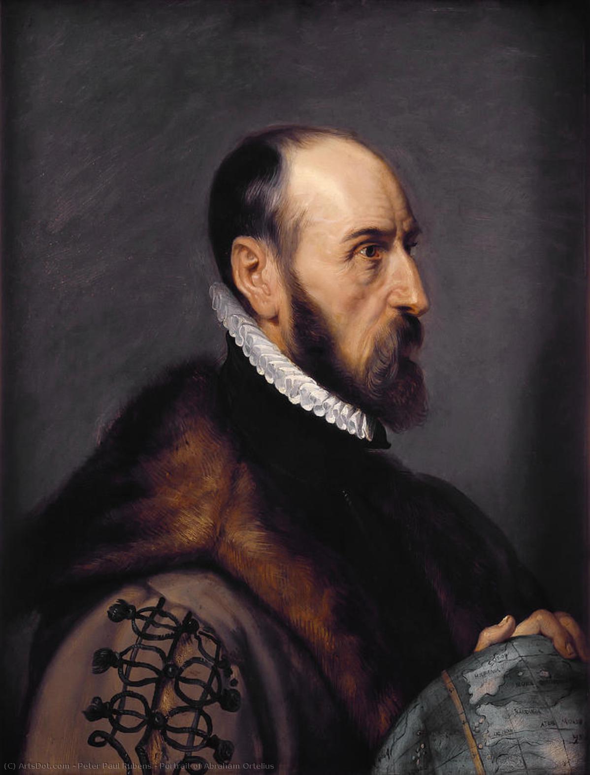 Portrait Of Abraham Ortelius — Peter Paul Rubens